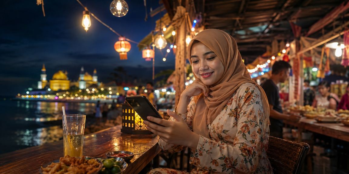Pemain kasino mudah alih di Kota Bharu menggunakan telefon pintar