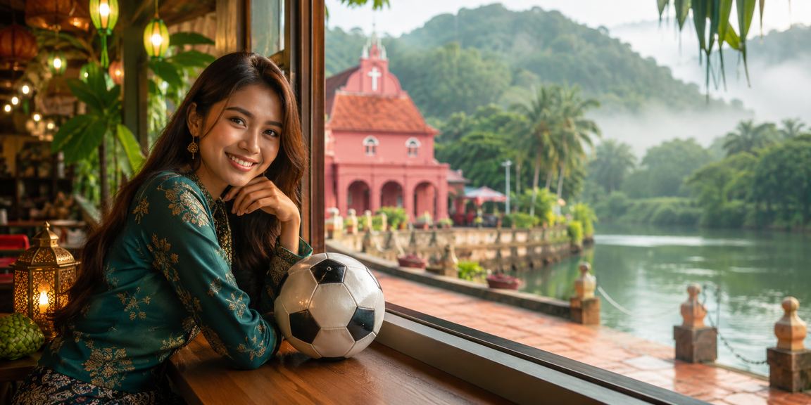 Pertaruhan bola sepak sempena Hari Raya di Melaka dengan gaya Malaysia